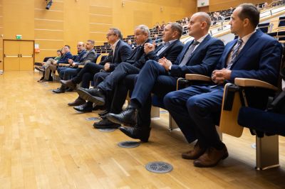 wykład dla student&oacute;w Politechniki Rzeszowskiej fot. Grzegorz Bukała